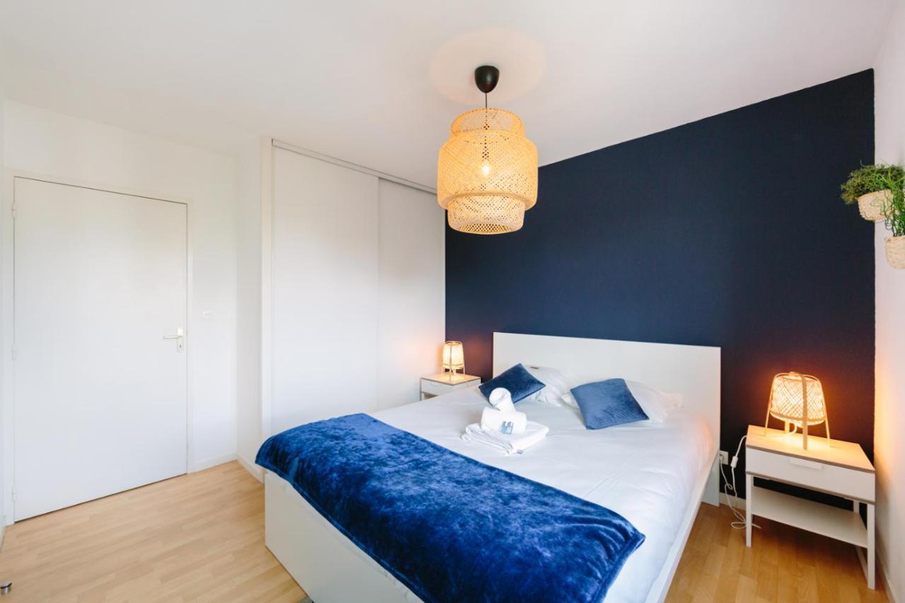 L'Idylle : T2 De Standing Avec Parking - Gare/Cite Des Congres/Lieu Unique Apartman Nantes Kültér fotó