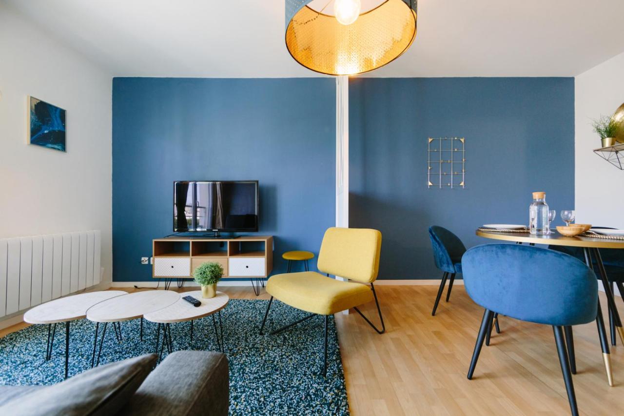 L'Idylle : T2 De Standing Avec Parking - Gare/Cite Des Congres/Lieu Unique Apartman Nantes Kültér fotó