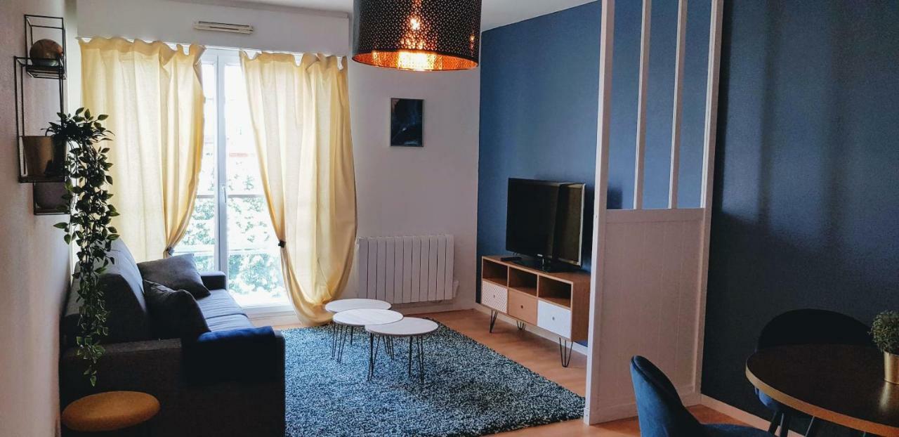 L'Idylle : T2 De Standing Avec Parking - Gare/Cite Des Congres/Lieu Unique Apartman Nantes Kültér fotó